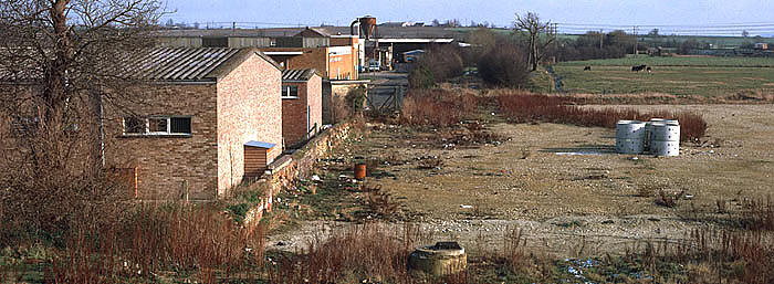 The site of Witney Station in 1983
