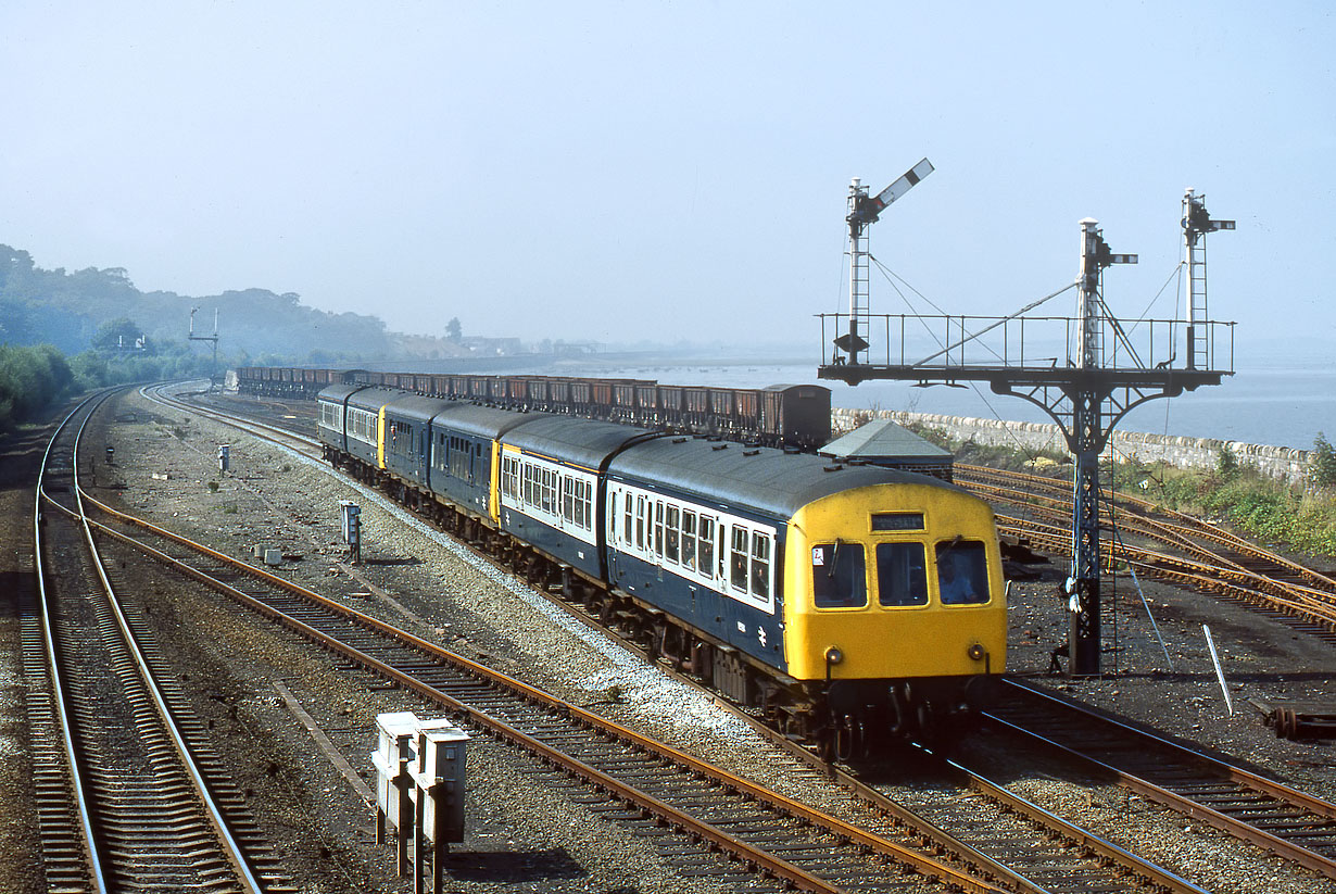 Class 101 DMU Mostyn 26 August 1983