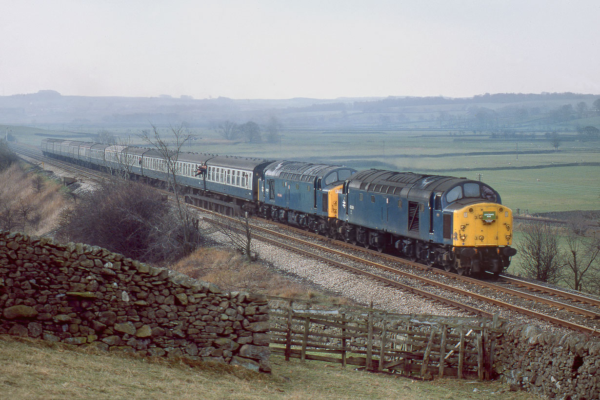 40009 & 40033 Settle Junction 7 April 1984