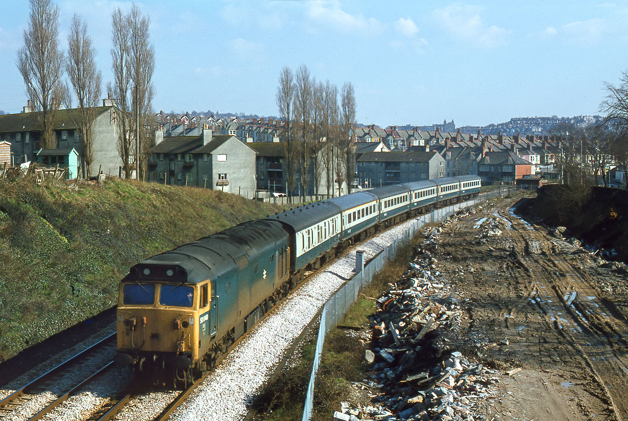 50040 Devonport Junction 4 March 1978