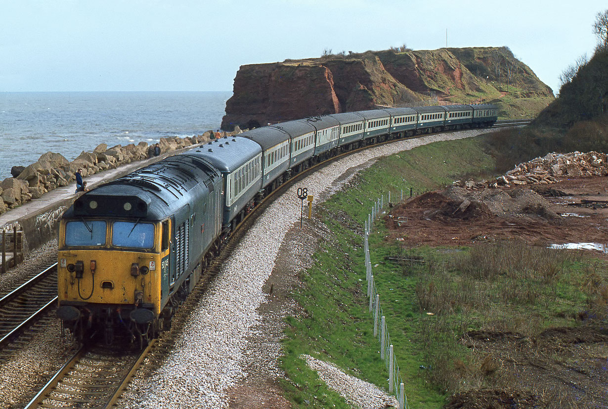 50045 Dawlish Warren 13 April 1979